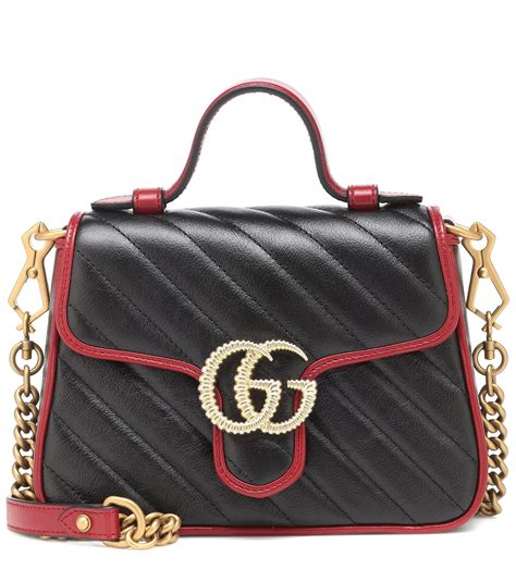 gucci gg marmont mini quilted leather crossbody bag